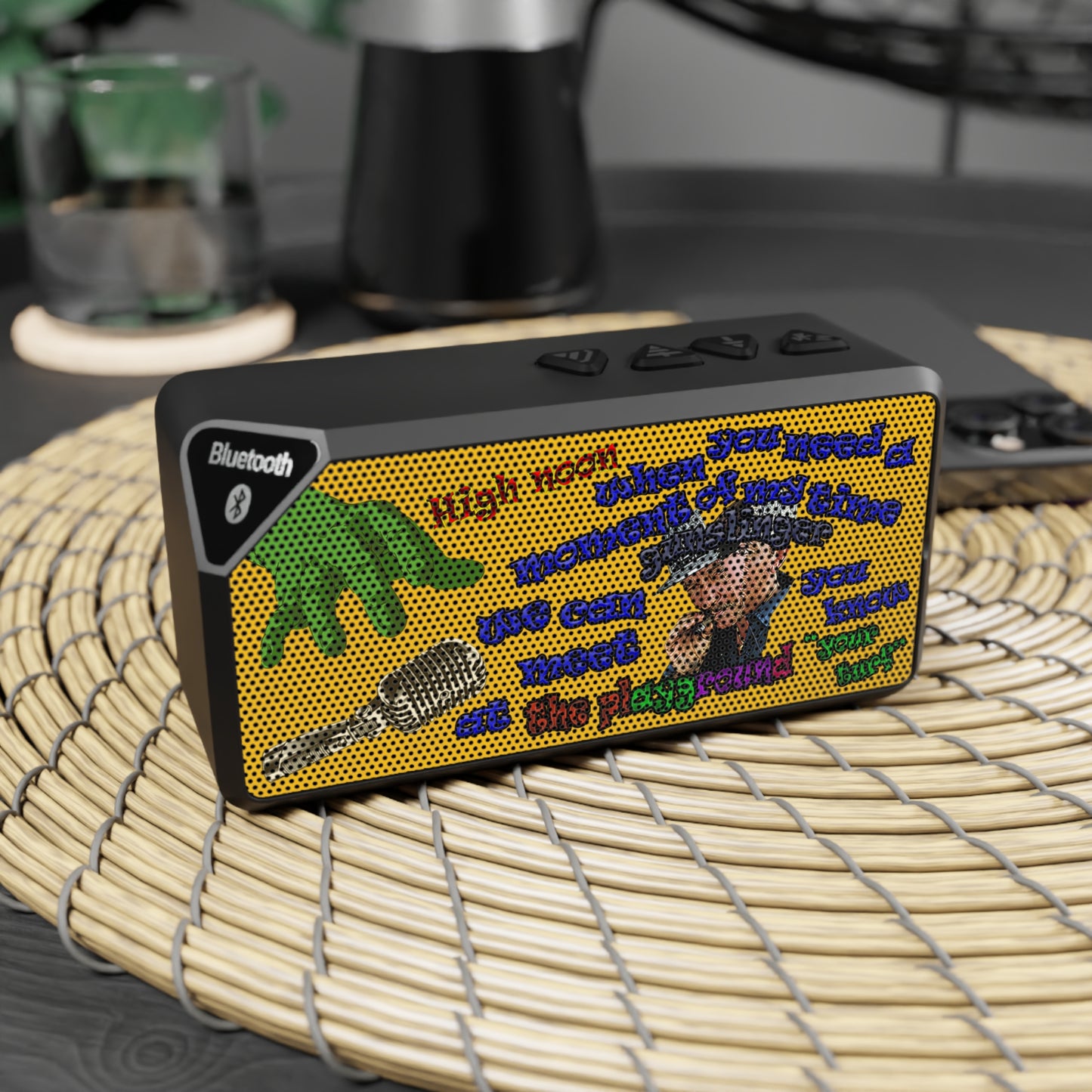 high noon - Jabba Bluetooth Speaker (yellow)