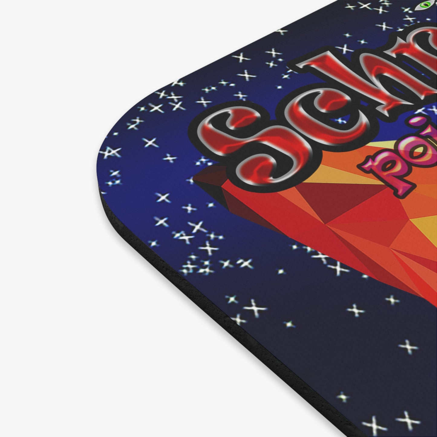 schrodinger's cat - Mouse Pad (Rectangle) ('snoops' background)