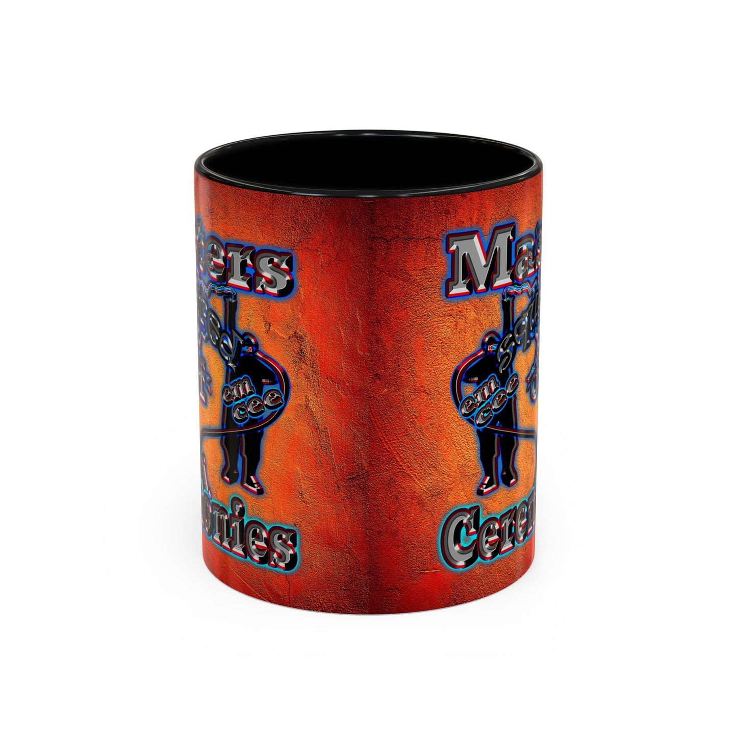 em cee squared - Accent Mug (burnt orange)