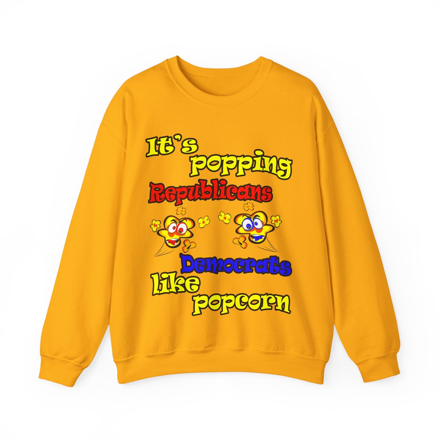 popping like popcorn - Unisex Heavy Blend™ Crewneck Sweatshirt
