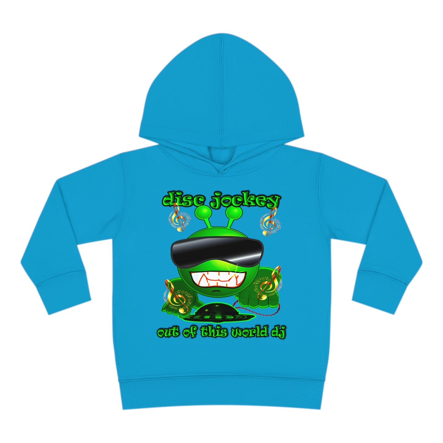 disc jockey - Toddler Pullover Fleece Hoodie