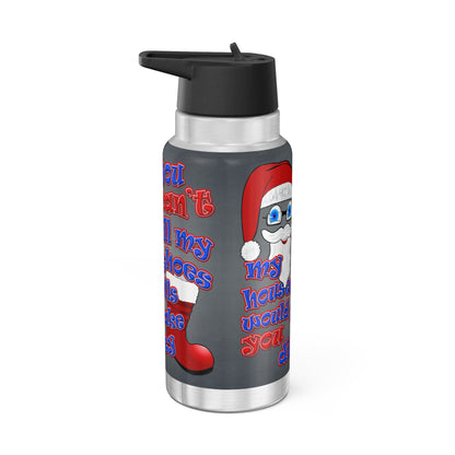santa's shoes - Gator Tumbler, 32oz  (grey-light grey)