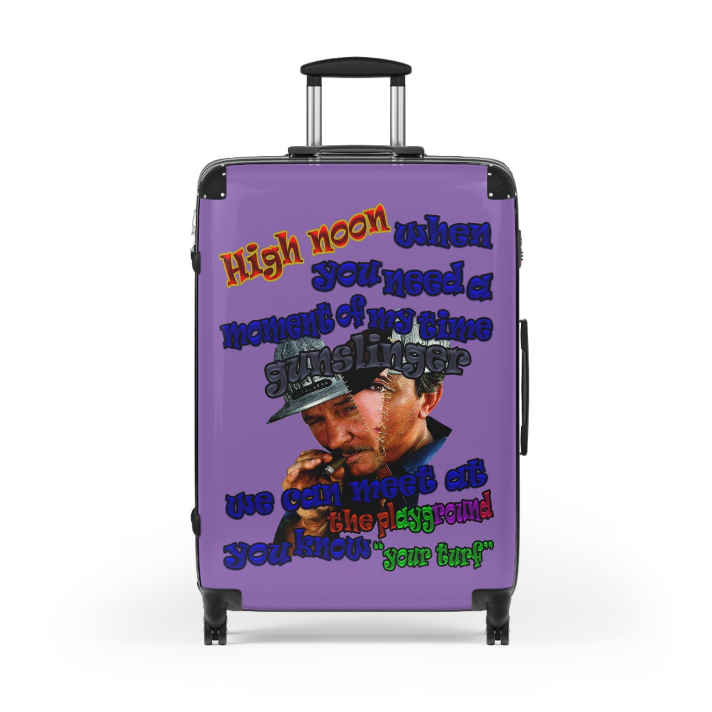 high noon - Suitcase (light purple)