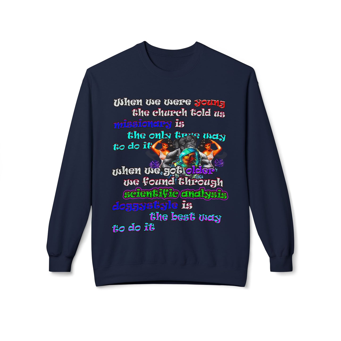 doggystyle - Unisex Midweight Softstyle Fleece Crewneck Sweatshirt