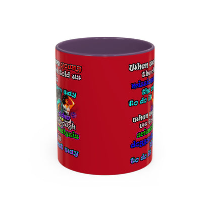 doggystyle - Accent Mug (dark red)