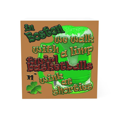 celtic's logo - note cube (light brown)
