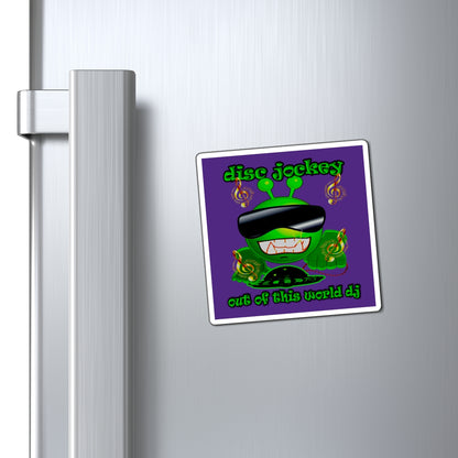 disc jockey - Magnets - (purple)