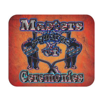 em cee squared - Mouse Pad (Rectangle) (burnt orange)