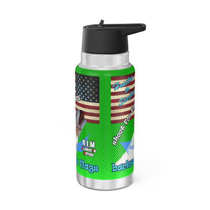 shoot for the stars - Gator Tumbler, 32oz (logo green)