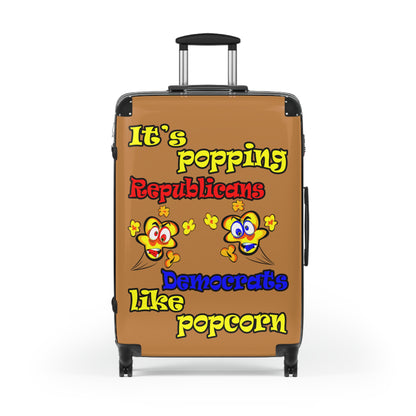popping like popcorn - Suitcase (light brown)