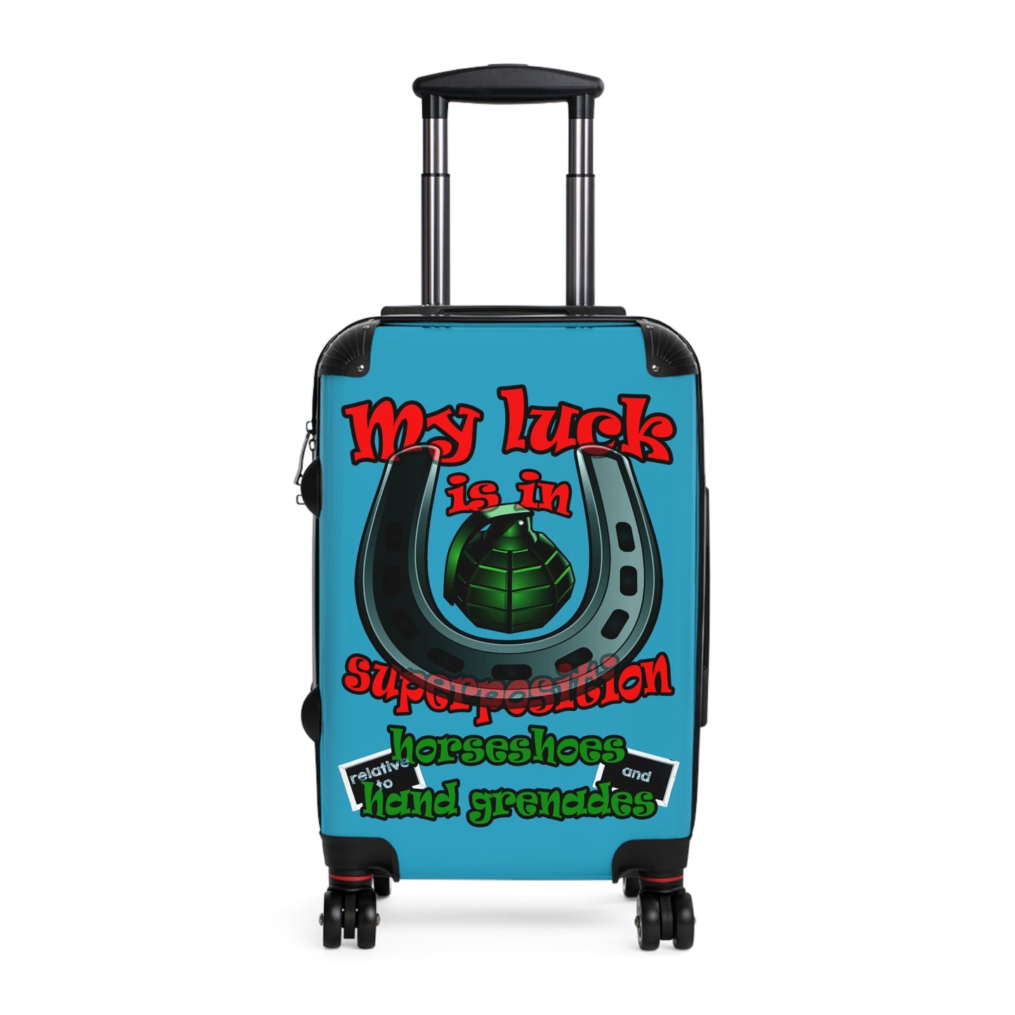 my luck - Suitcase (turquoise)