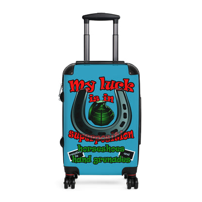 my luck - Suitcase (turquoise)