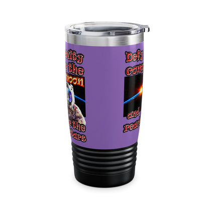 defy conquer reach - Ringneck Tumbler, 20oz (light purple)