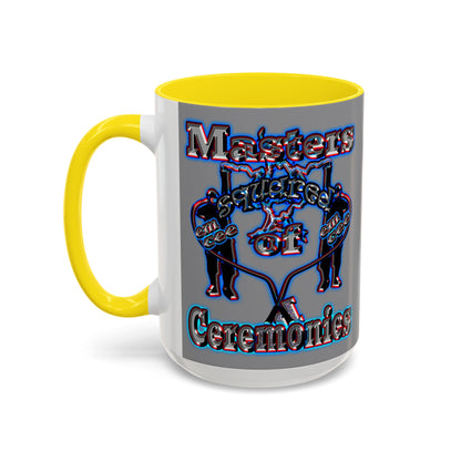 em cee squared - Accent Mug (grey)