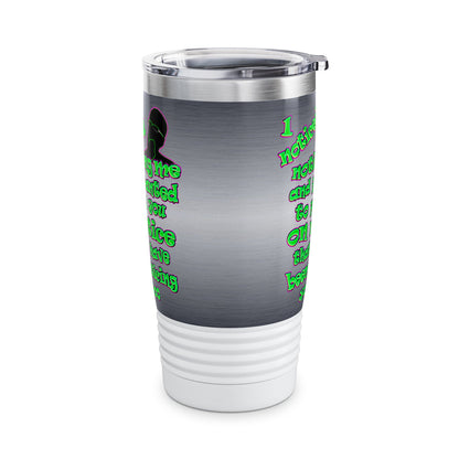 noticed you noticing - Ringneck Tumbler, 20oz (brushed nickel)