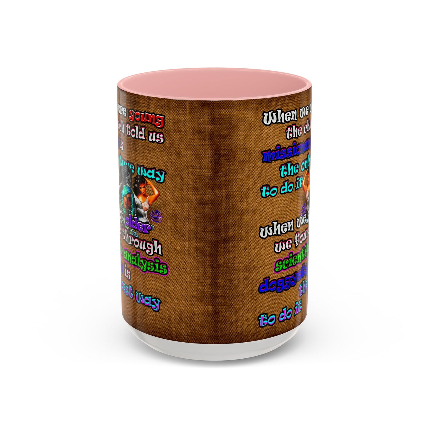 doggystyle - Accent Mug (brown papyrus)