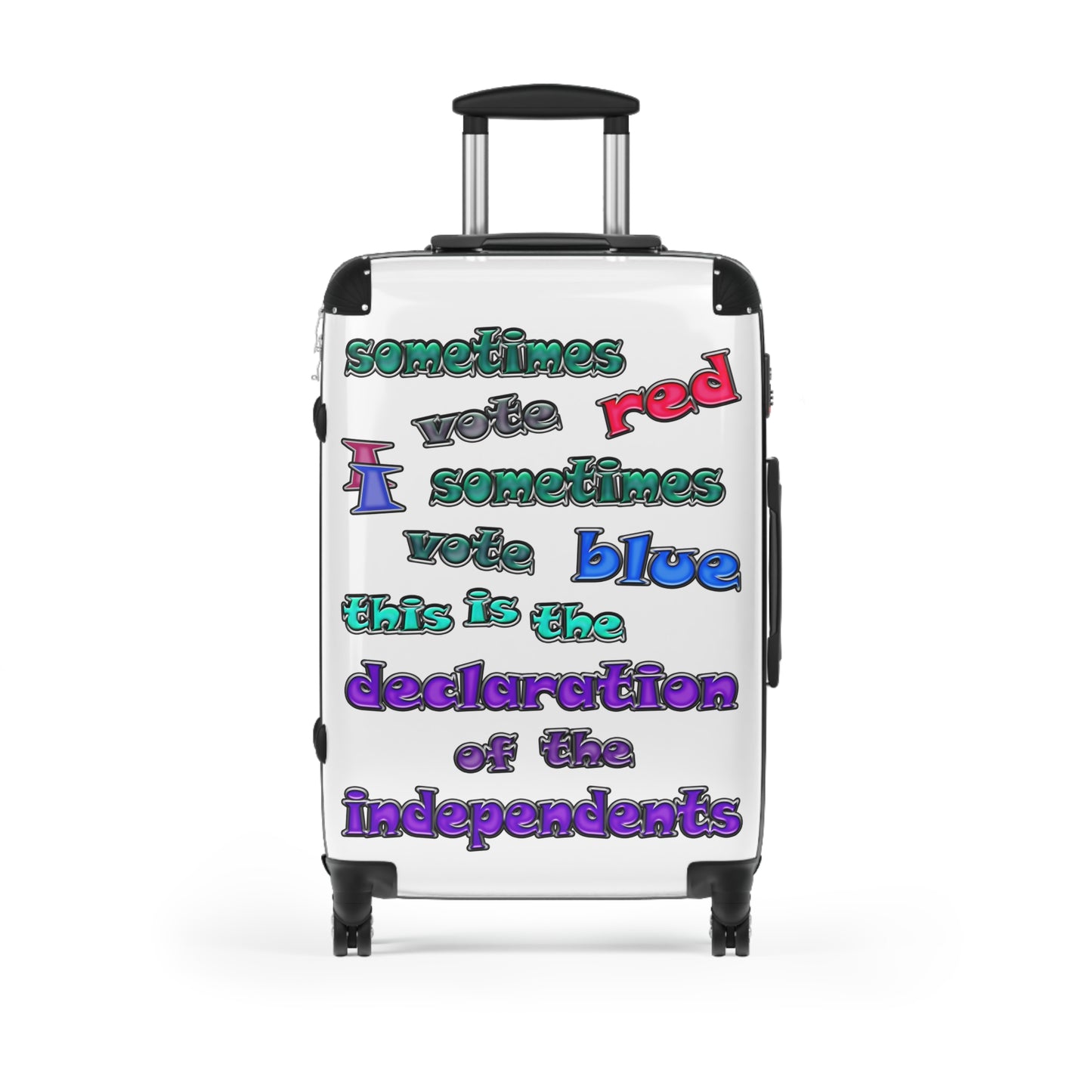 declaration of the independents - Suitcase (white)