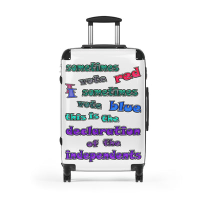 declaration of the independents - Suitcase (white)
