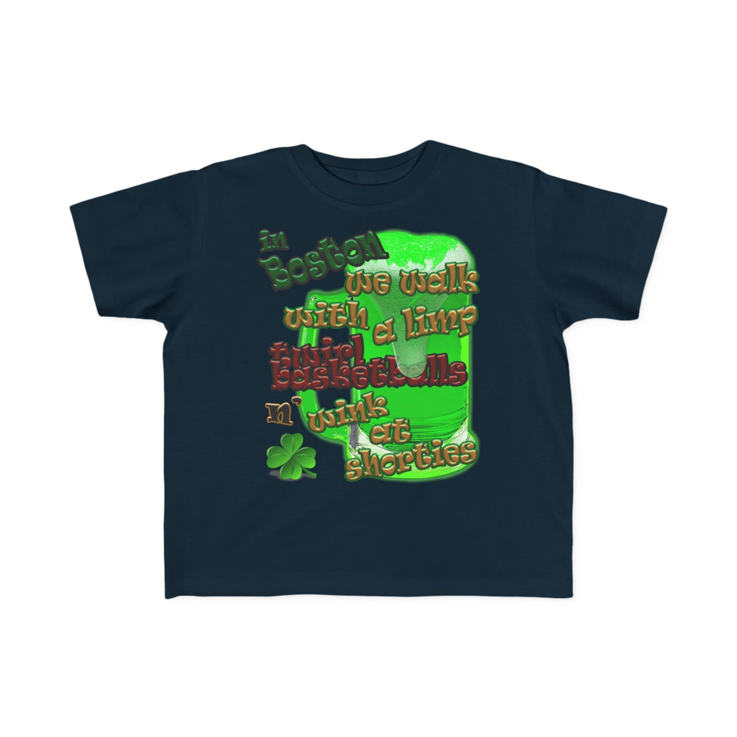 celtics logo - Toddler's Fine Jersey Tee