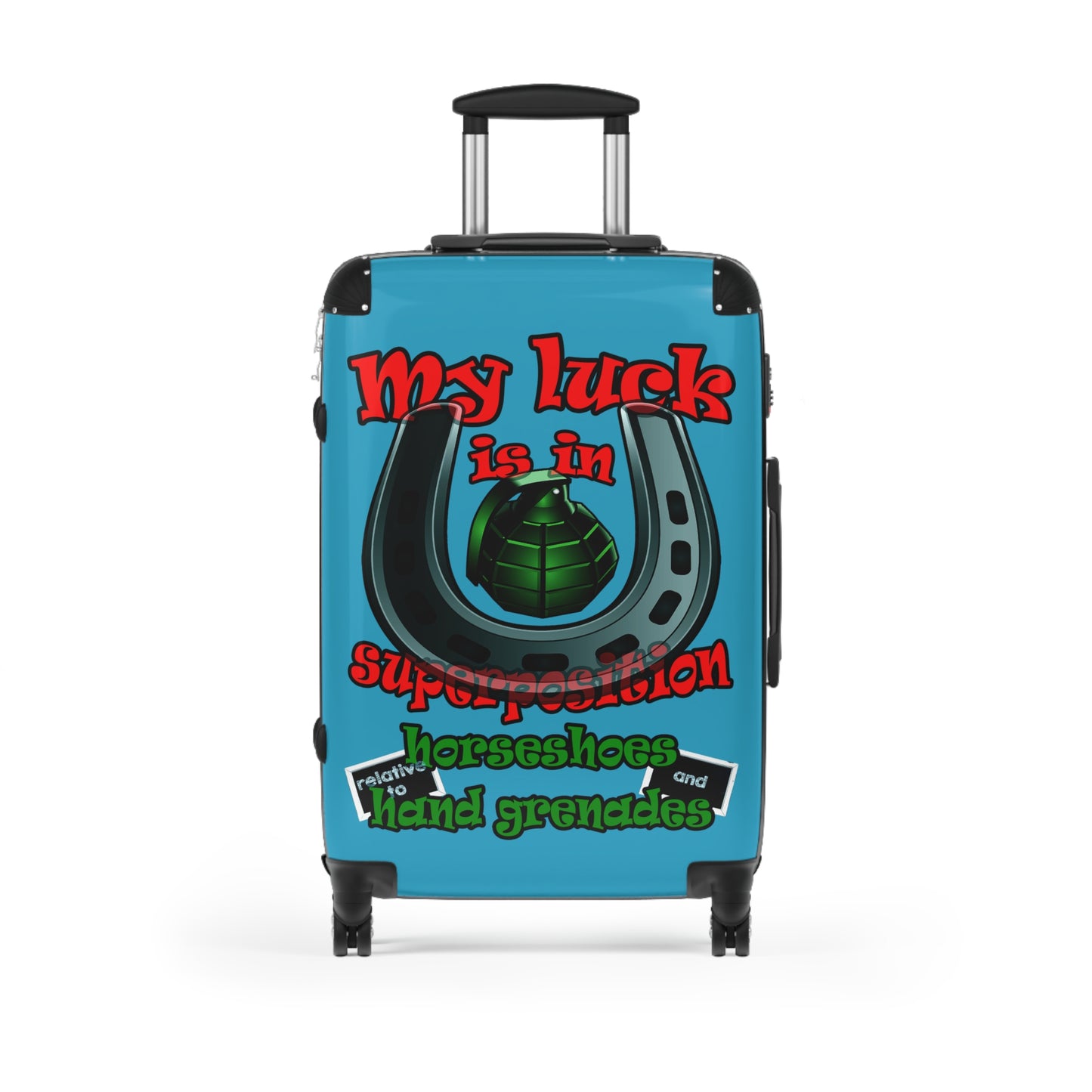 my luck - Suitcase (turquoise)