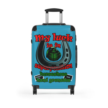 my luck - Suitcase (turquoise)