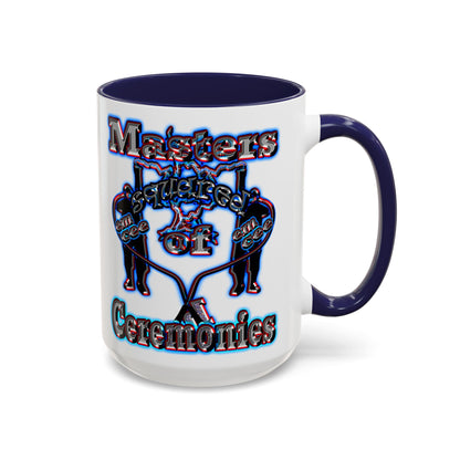 em cee squared - Accent Mug (white)