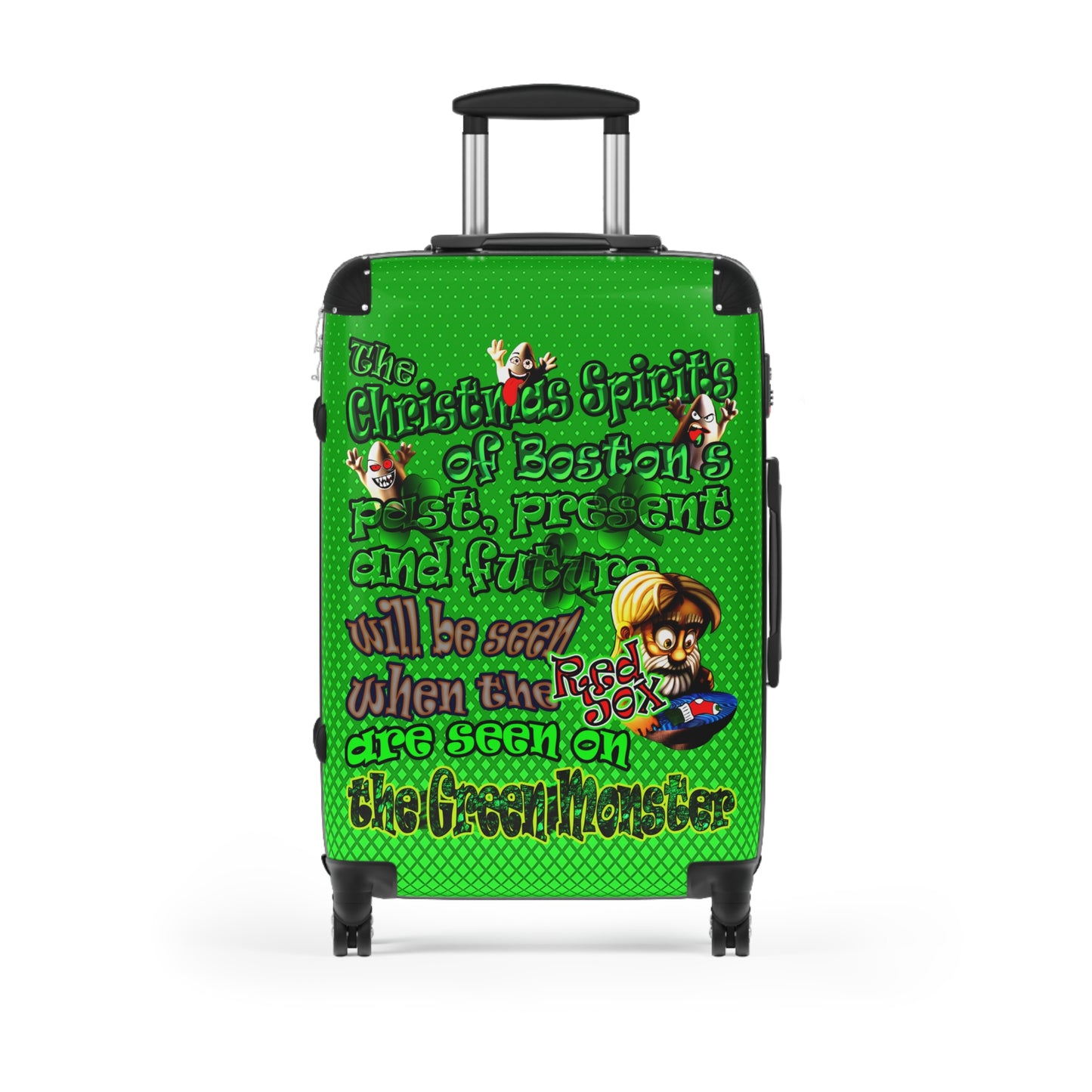 christmas spirits of boston - Suitcase (logo green)