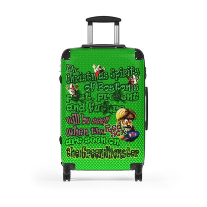 christmas spirits of boston - Suitcase (logo green)