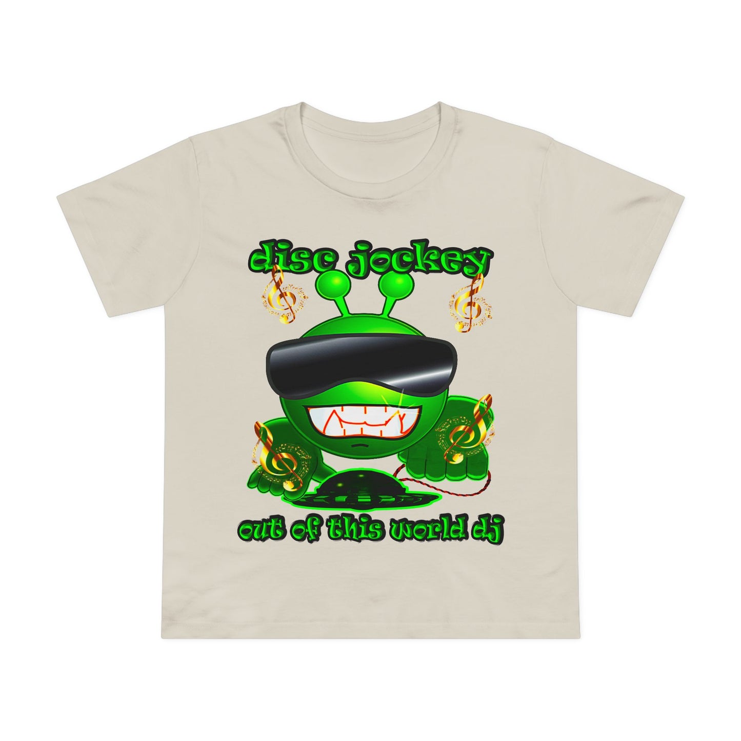 disc jockey - Women’s Maple Tee