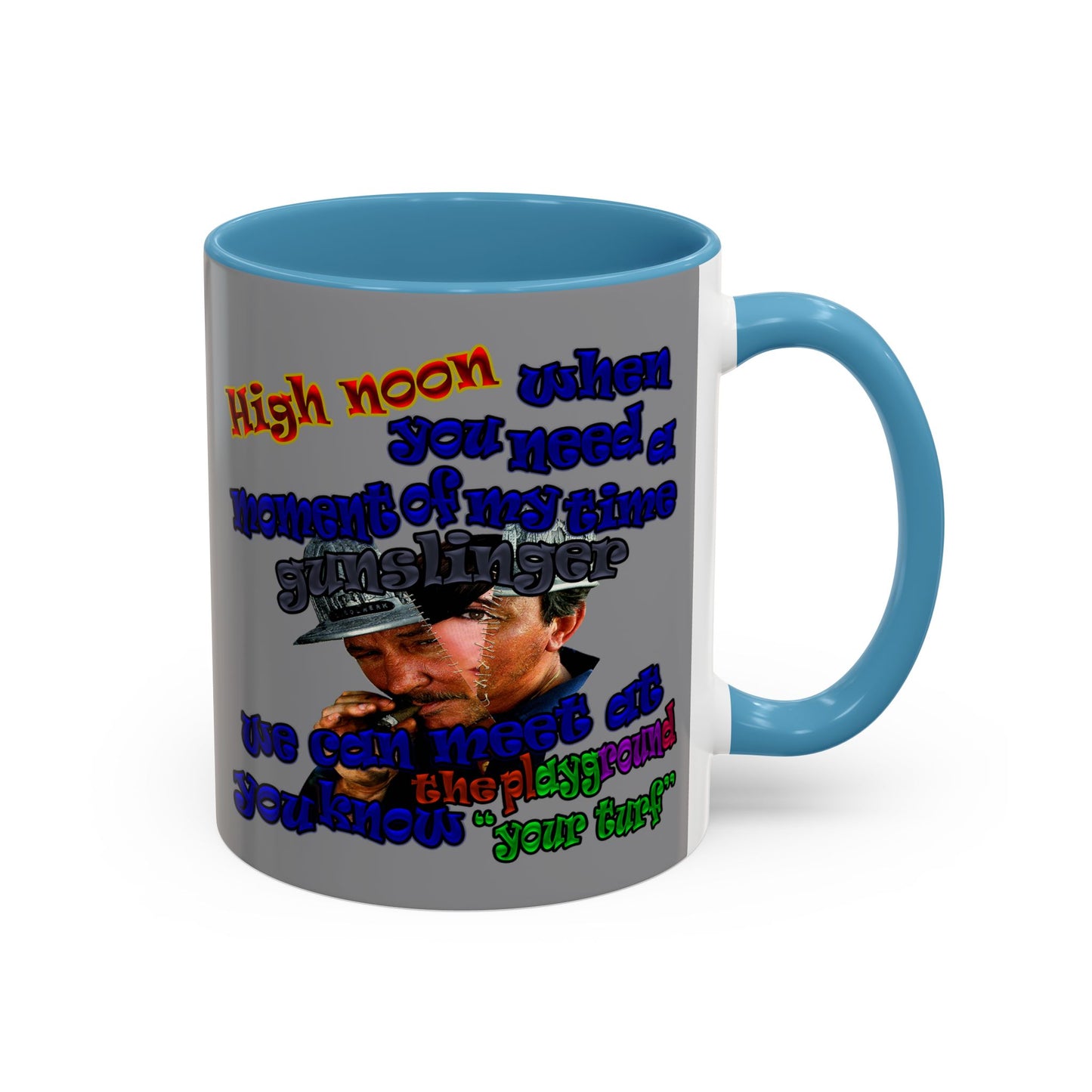 high noon - Accent Mug (grey)