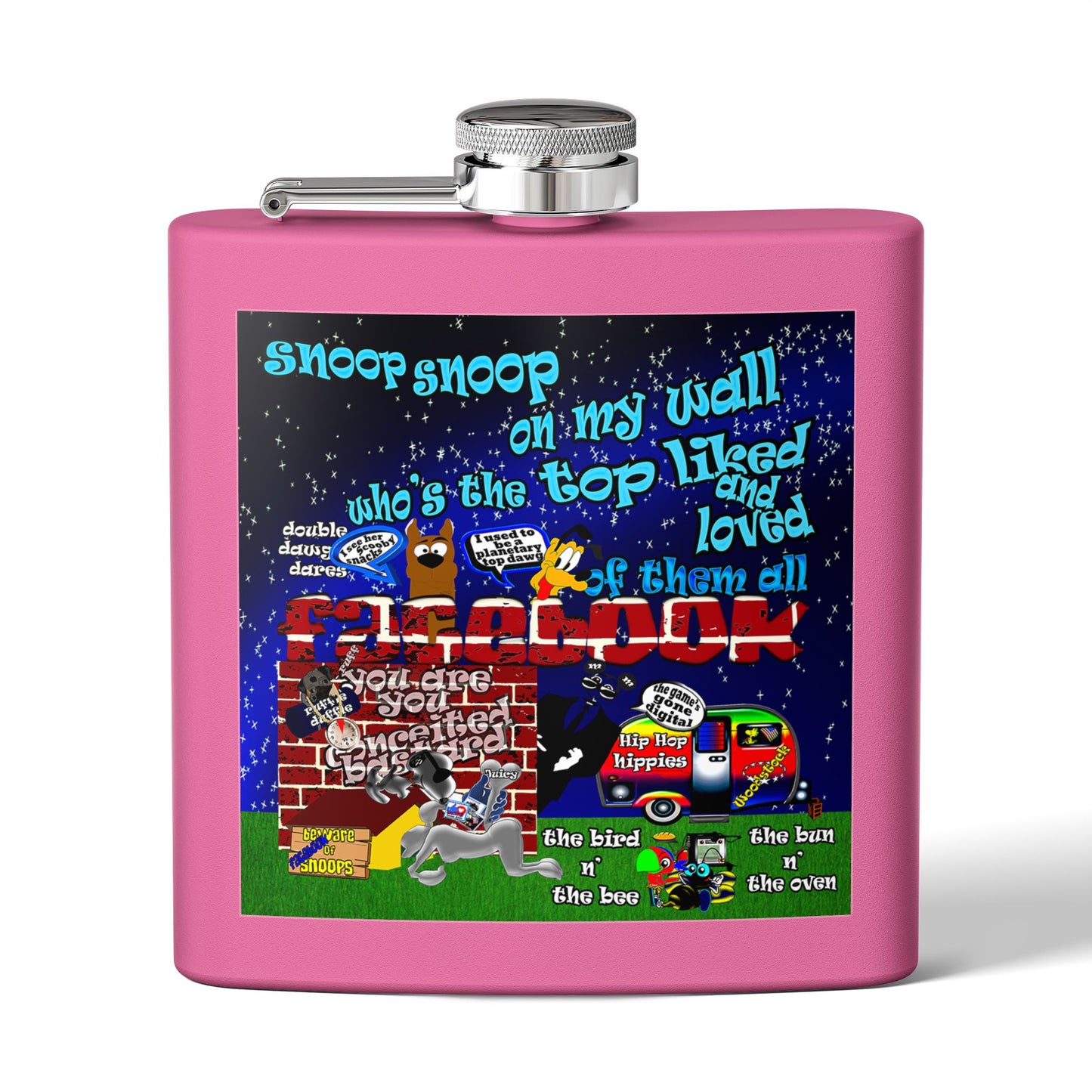 snoops - Stainless Steel Flask