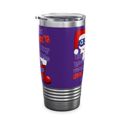 santa's shoes - Ringneck Tumbler, 20oz (purple)