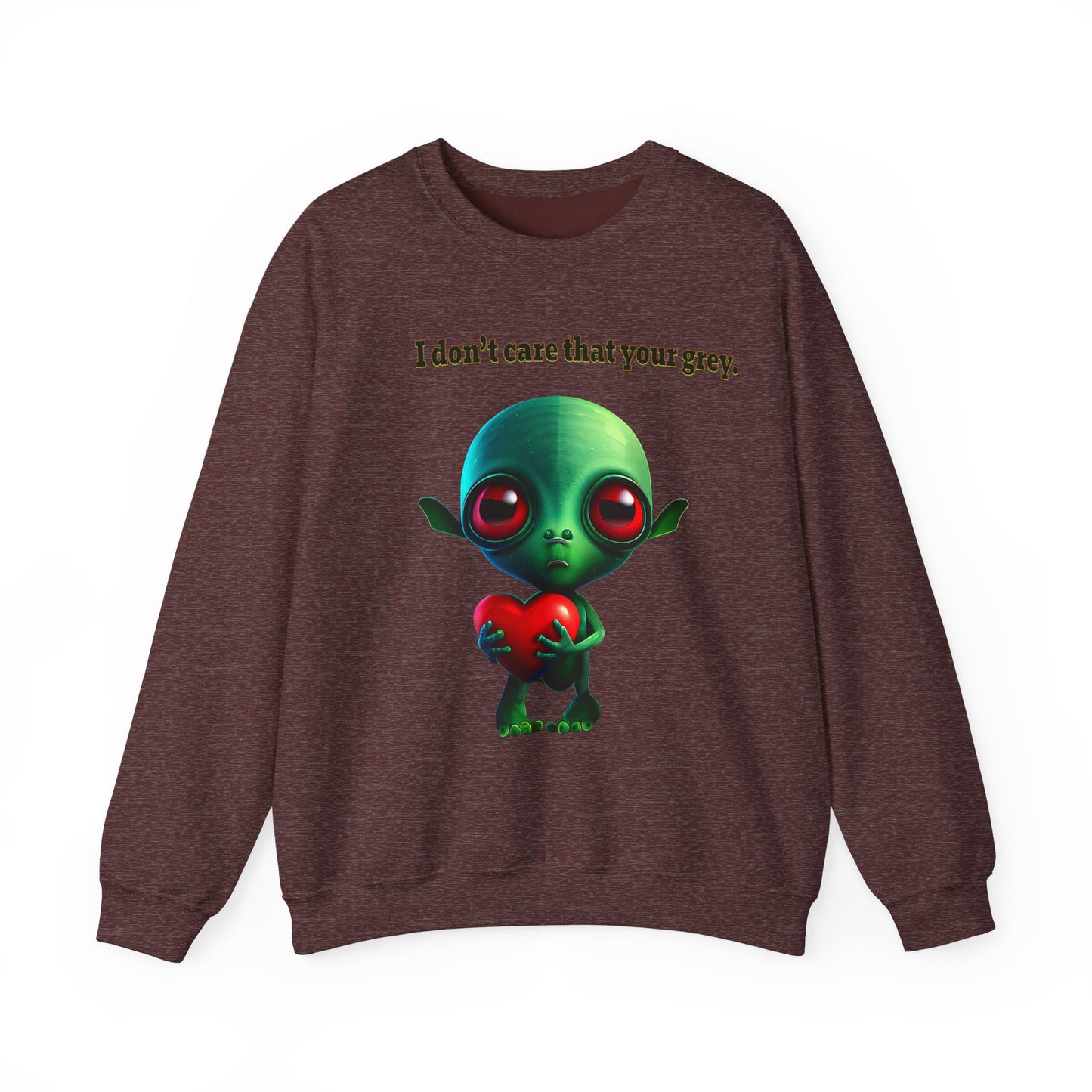 I don't care that your grey - Unisex Heavy Blend™ Crewneck Sweatshirt
