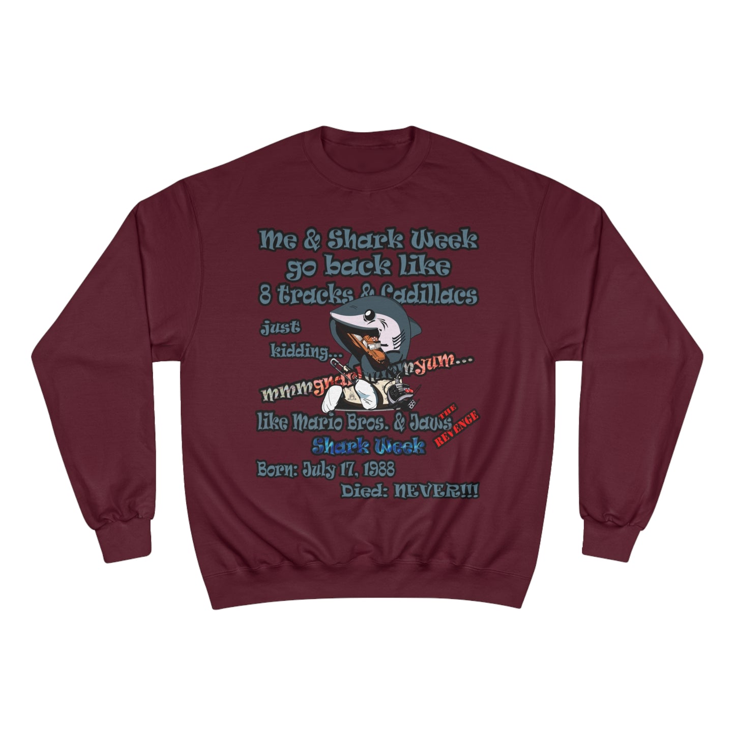 shark week - Champion Sweatshirt