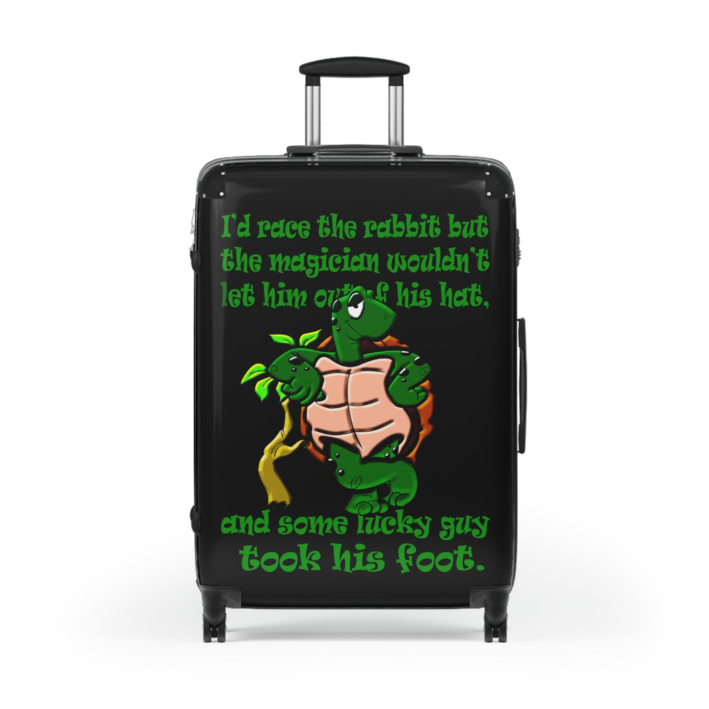 turtle race - Suitcase (black)
