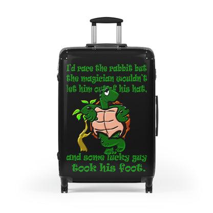 turtle race - Suitcase (black)