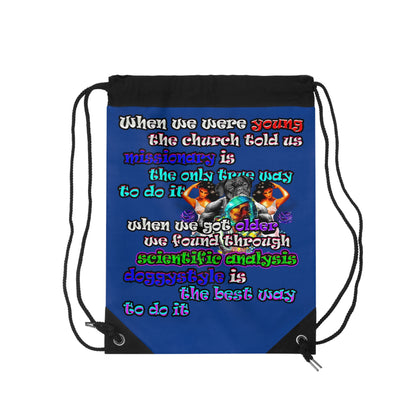 doggystyle - Drawstring Bag (dark blue)