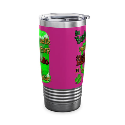 celtics logo - Ringneck Tumbler, 20oz (pink)