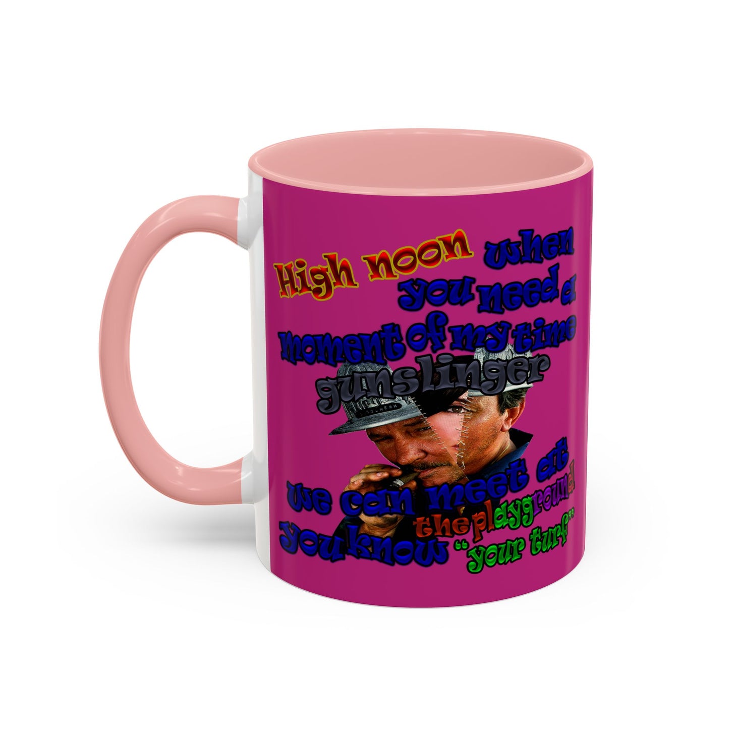 high noon - Accent Mug (pink)