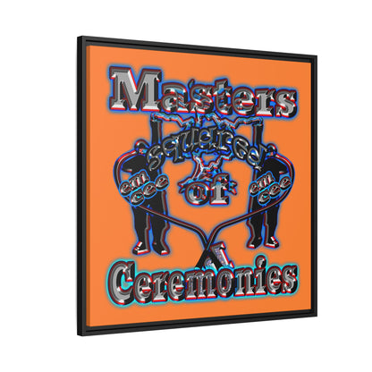 em cee squared - framed canvas art (crusta)