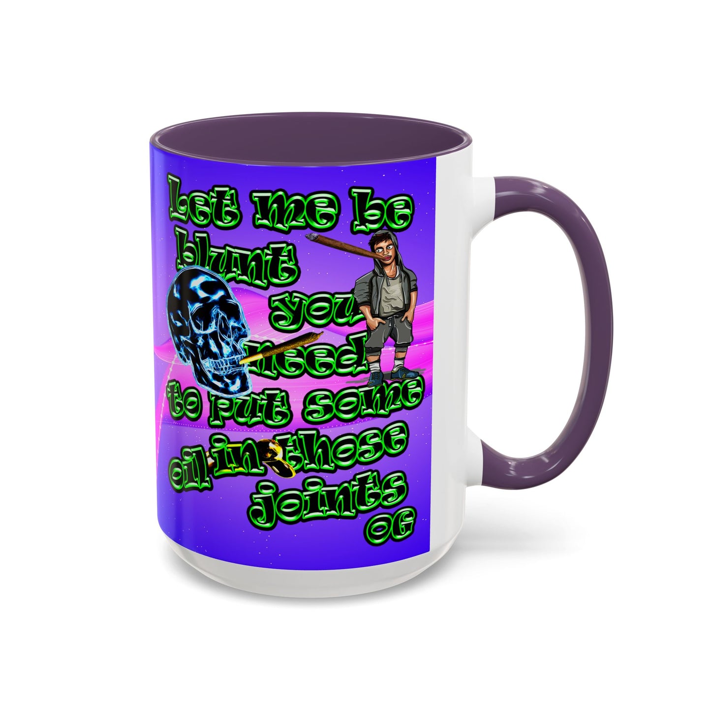 og - Accent Mug (purple-pink wave)