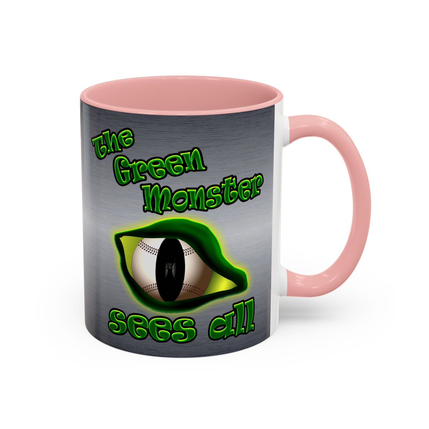 green monster - Accent Mug (brushed nickel)