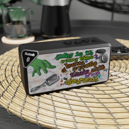 the bum's shit - Jabba Bluetooth Speaker (white marble)
