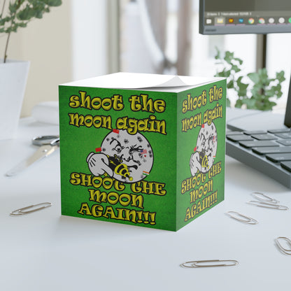 shoot the moon again - note cube (green turf)