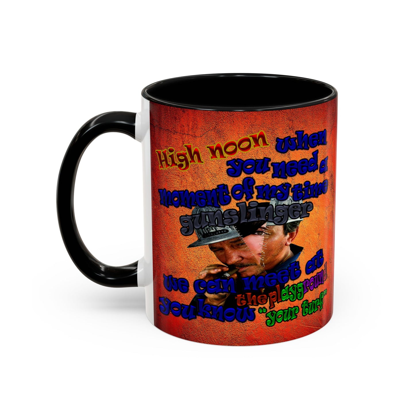 high noon - Accent Mug (burnt orange)