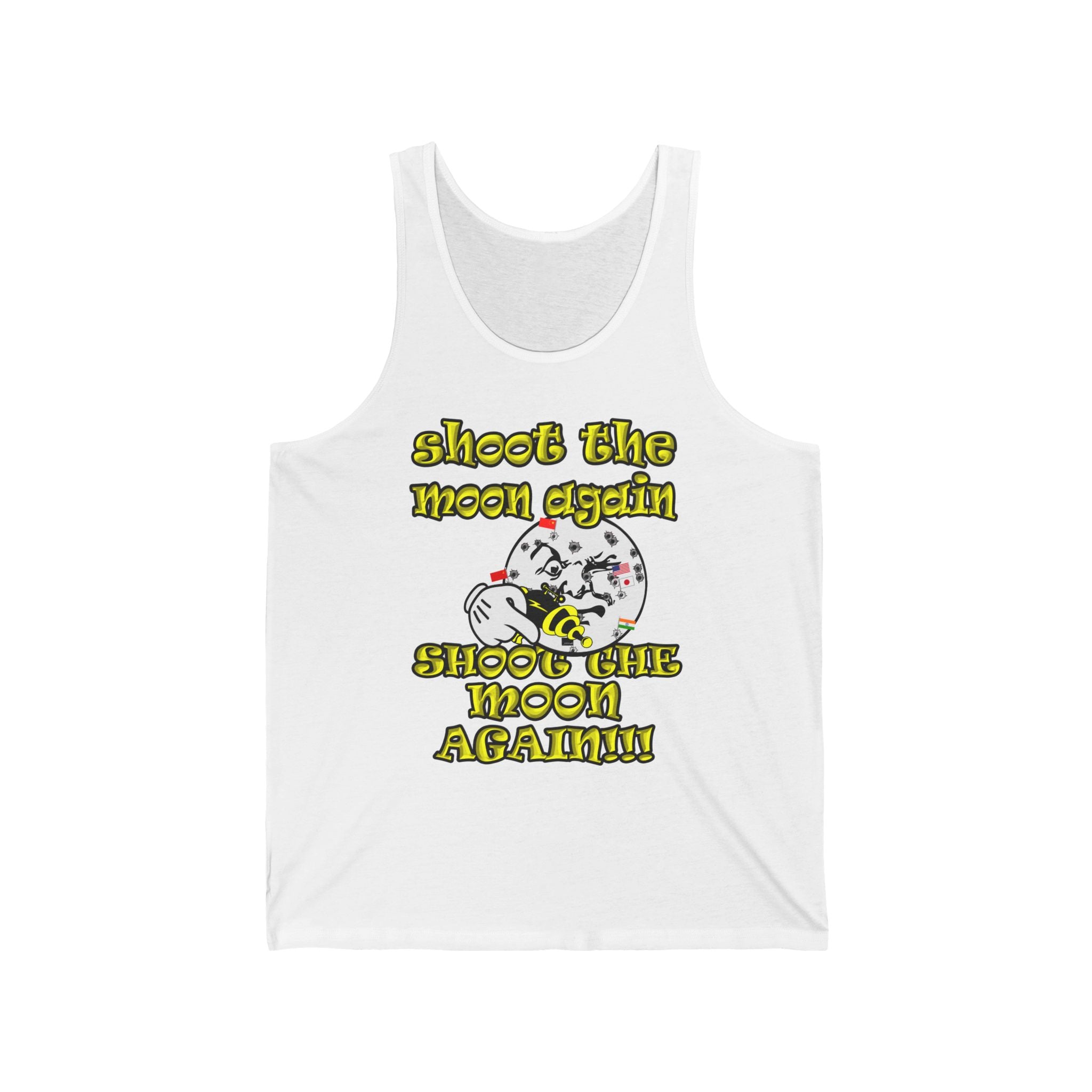 shoot the moon again - Unisex Jersey Tank