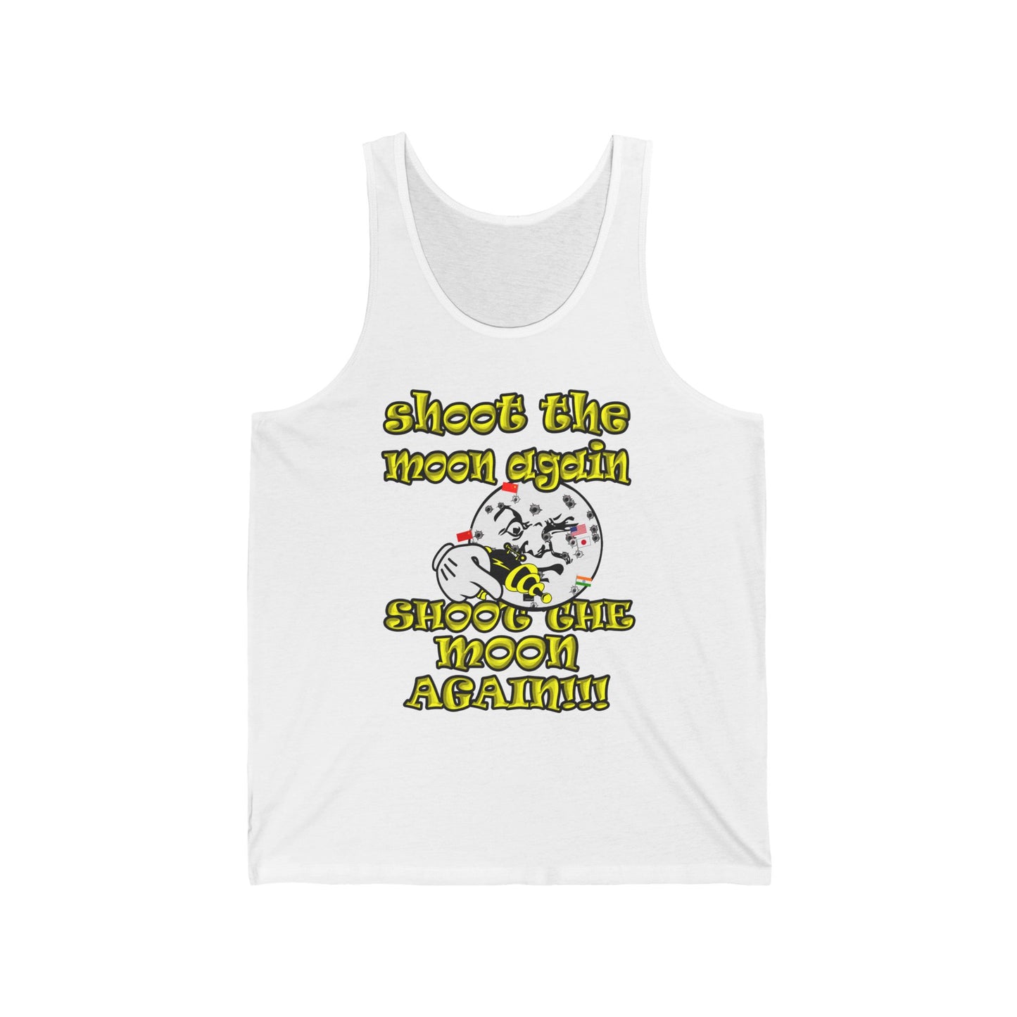 shoot the moon again - Unisex Jersey Tank
