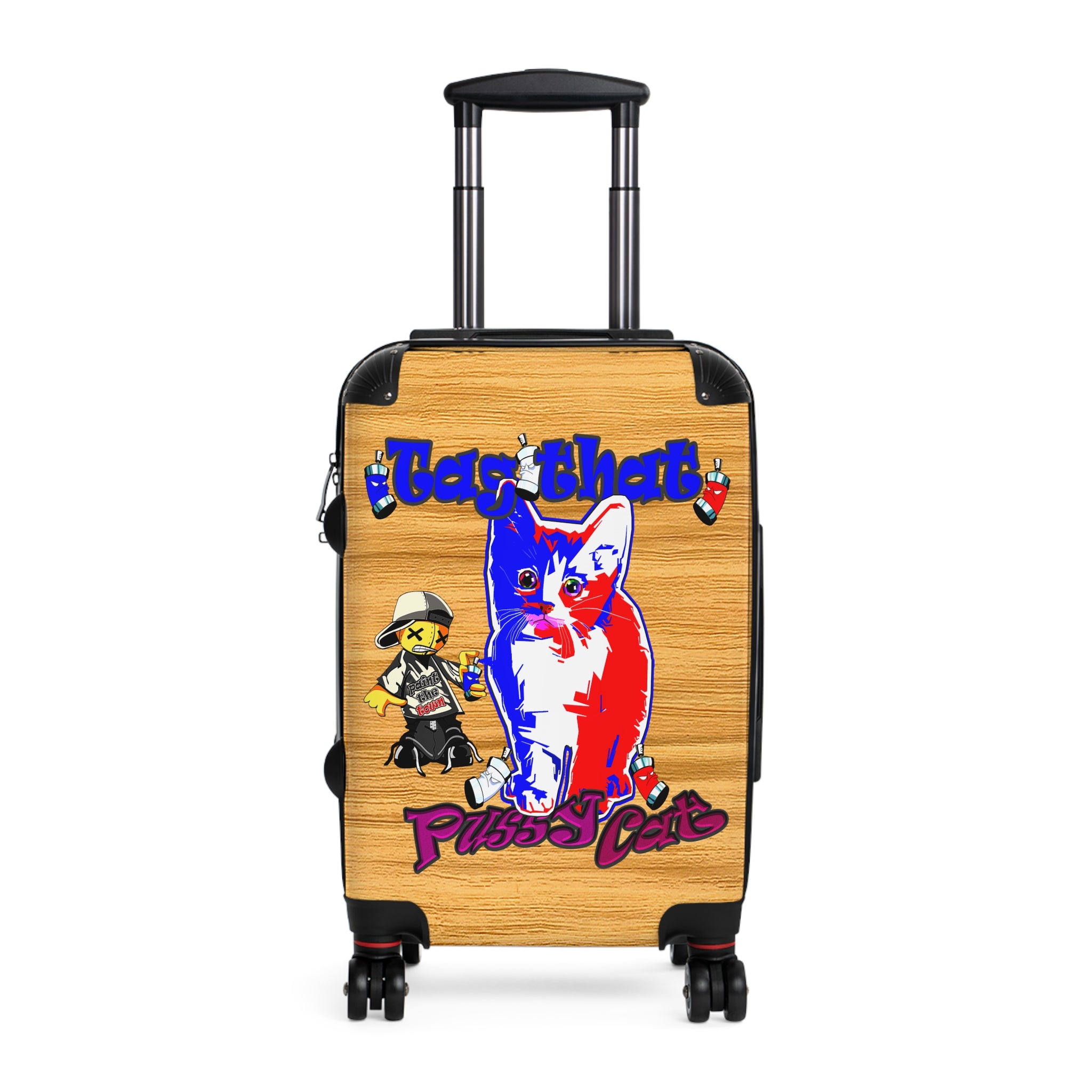 tag that - Suitcase (butterscotch wood finish)