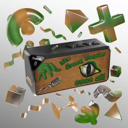 green monster - Jabba Bluetooth Speaker (brown papyrus)