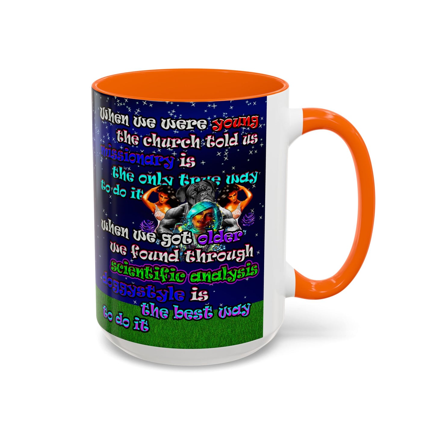 doggystyle - Accent Mug ('snoops' background)